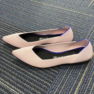 Rothy’s point toe flats